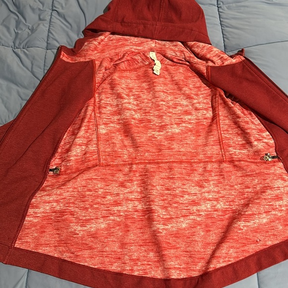 Lululemon Take Ten Hoodie Rosewood Size 6 - Picture 7 of 12